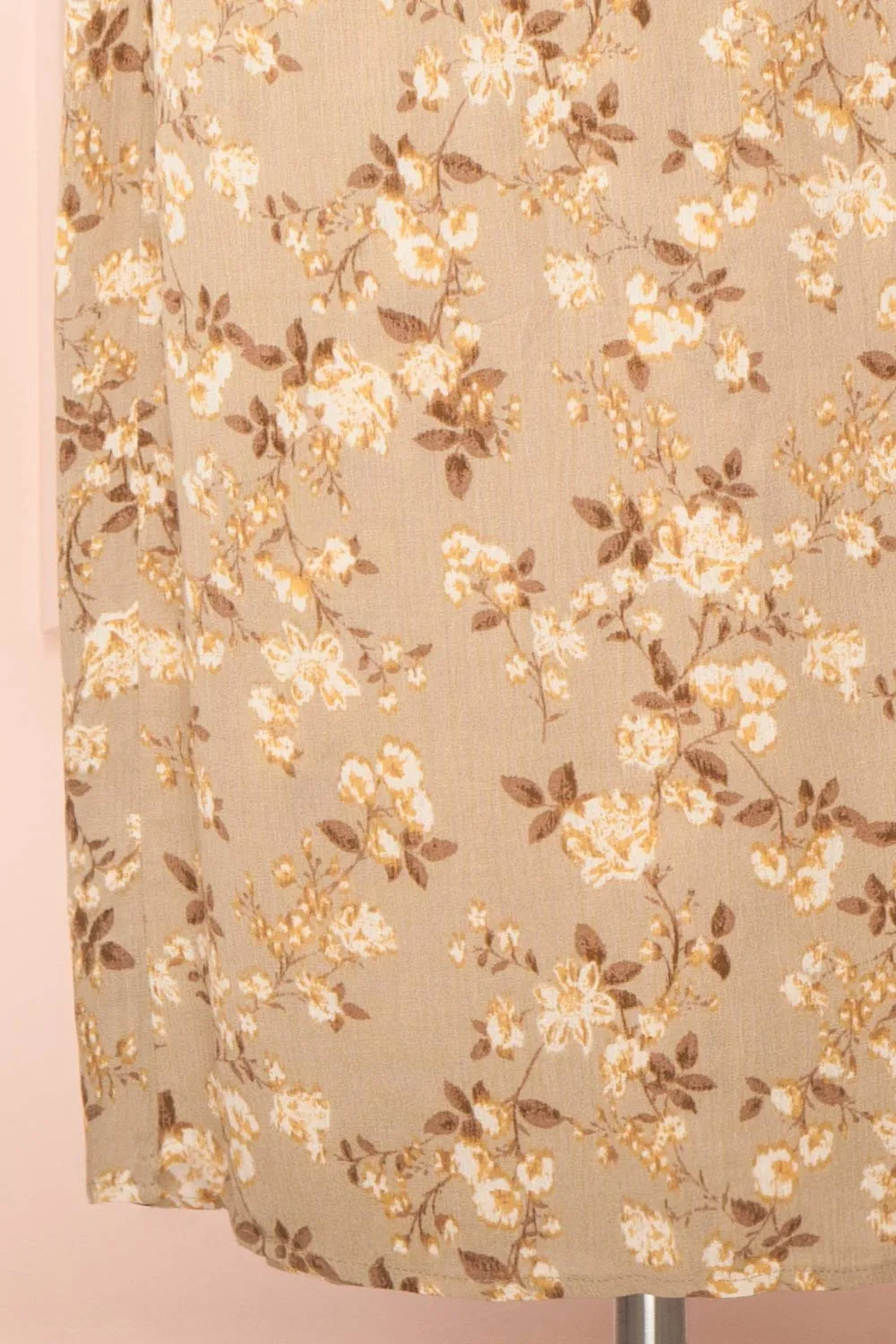 Artemisia | Midi Floral Wrap Skirt