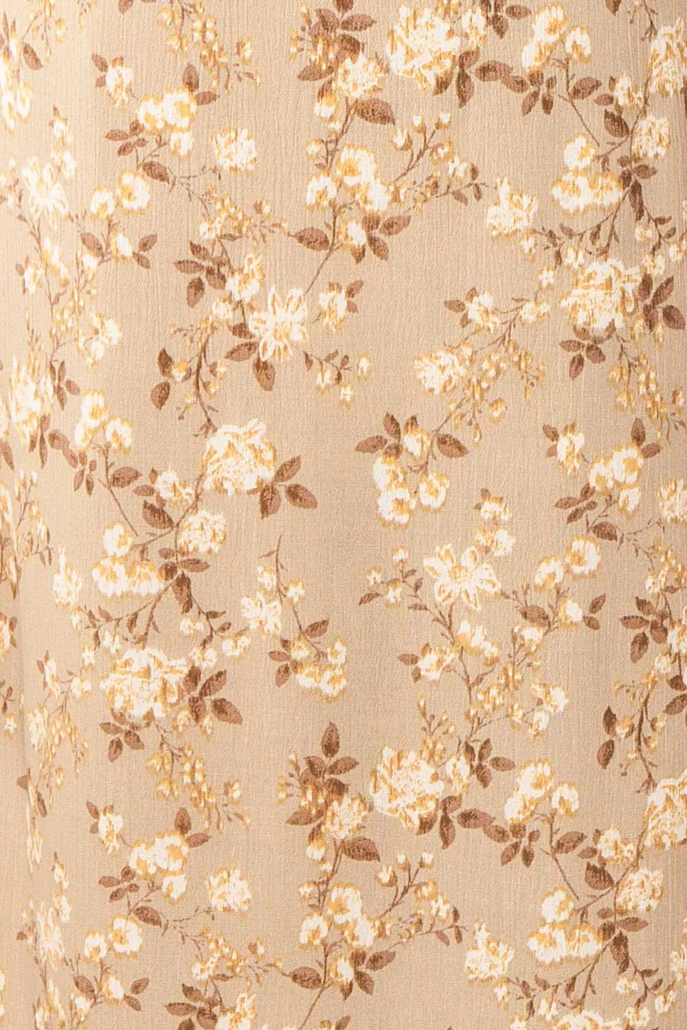 Artemisia | Midi Floral Wrap Skirt