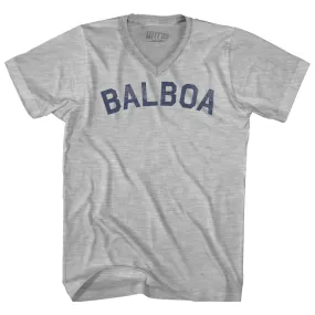 Balboa Adult Cotton V-neck T-shirt