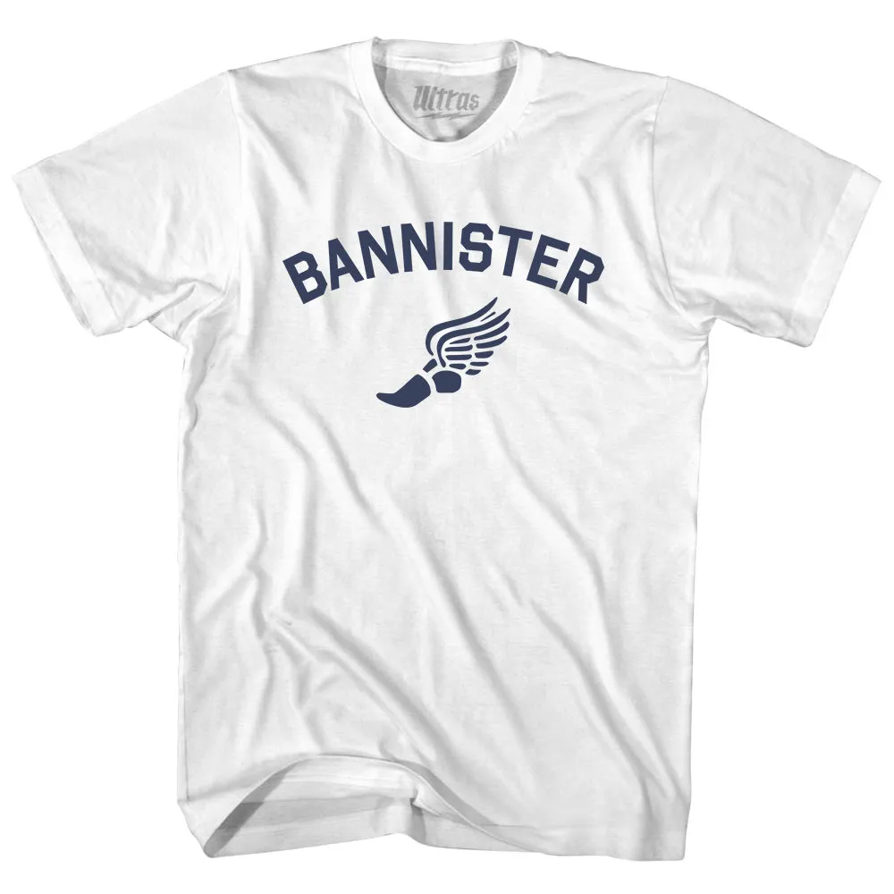 Bannister Track Running Winged Foot Youth Cotton T-shirt