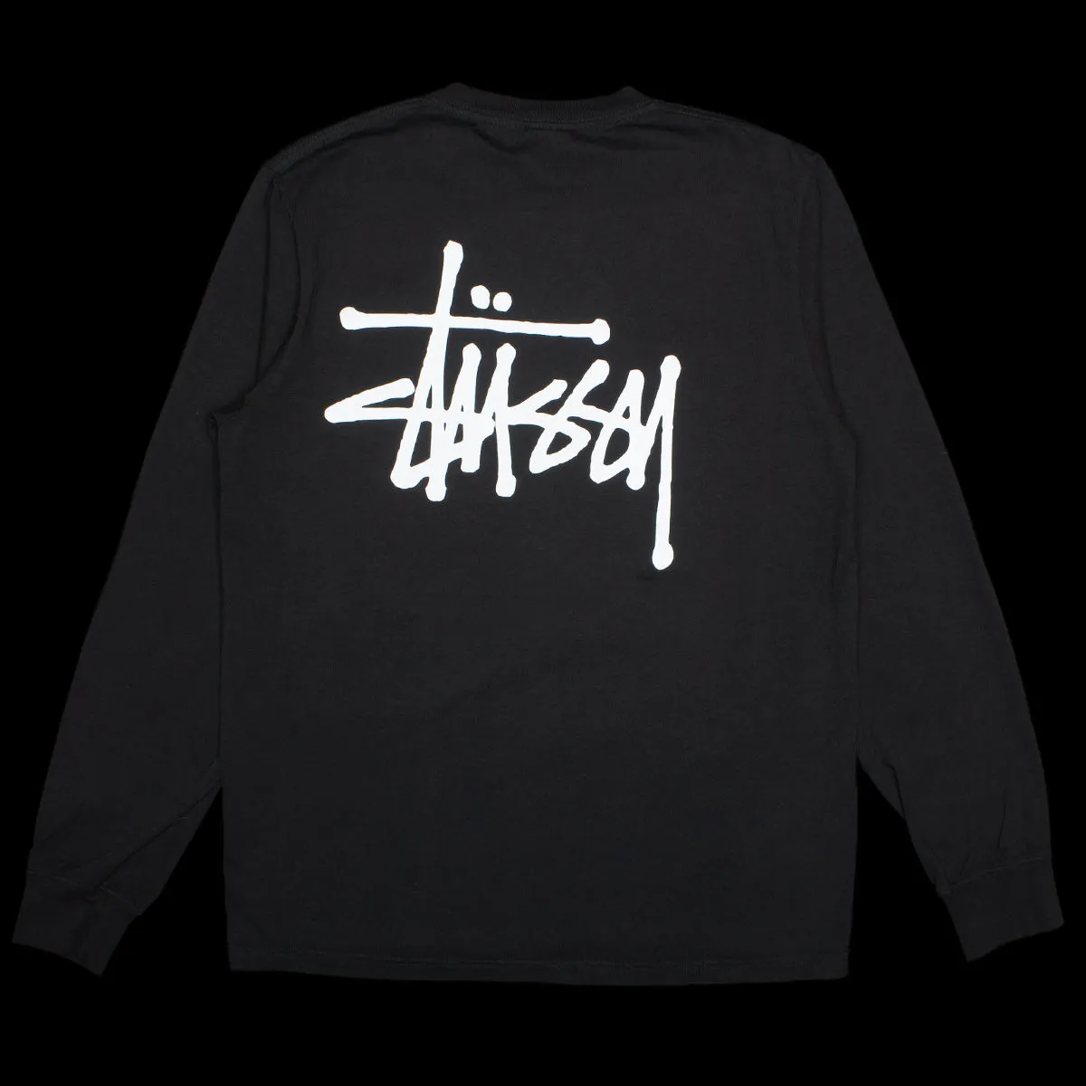 Basic Stussy Pigment Dyed L/S T-Shirt