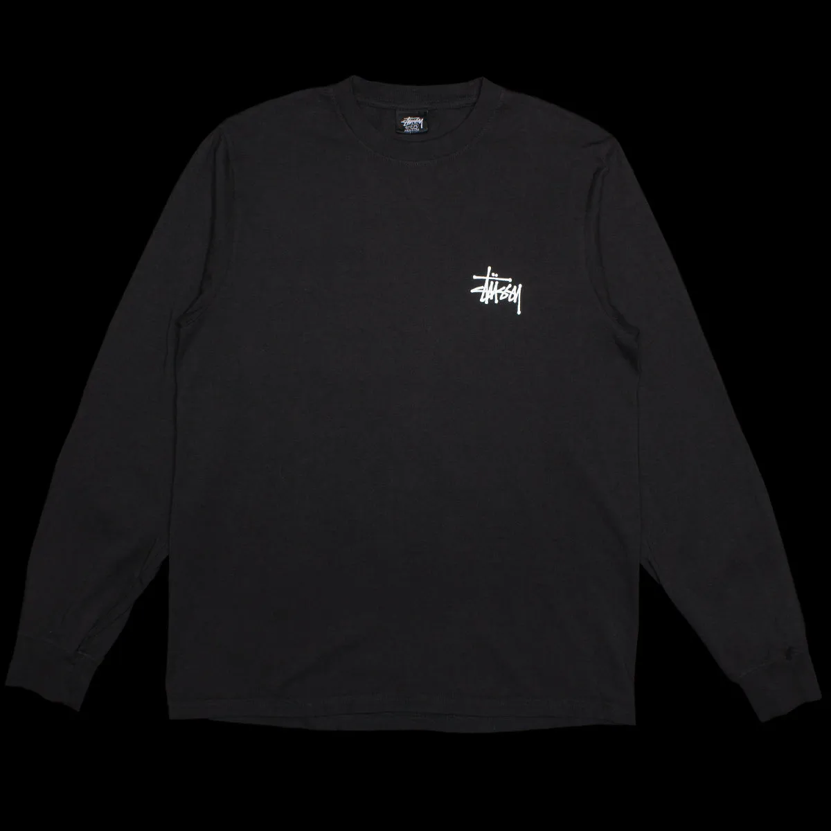 Basic Stussy Pigment Dyed L/S T-Shirt