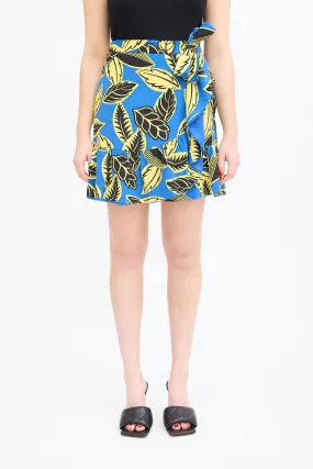 Boutique & Printed Wrap Skirt