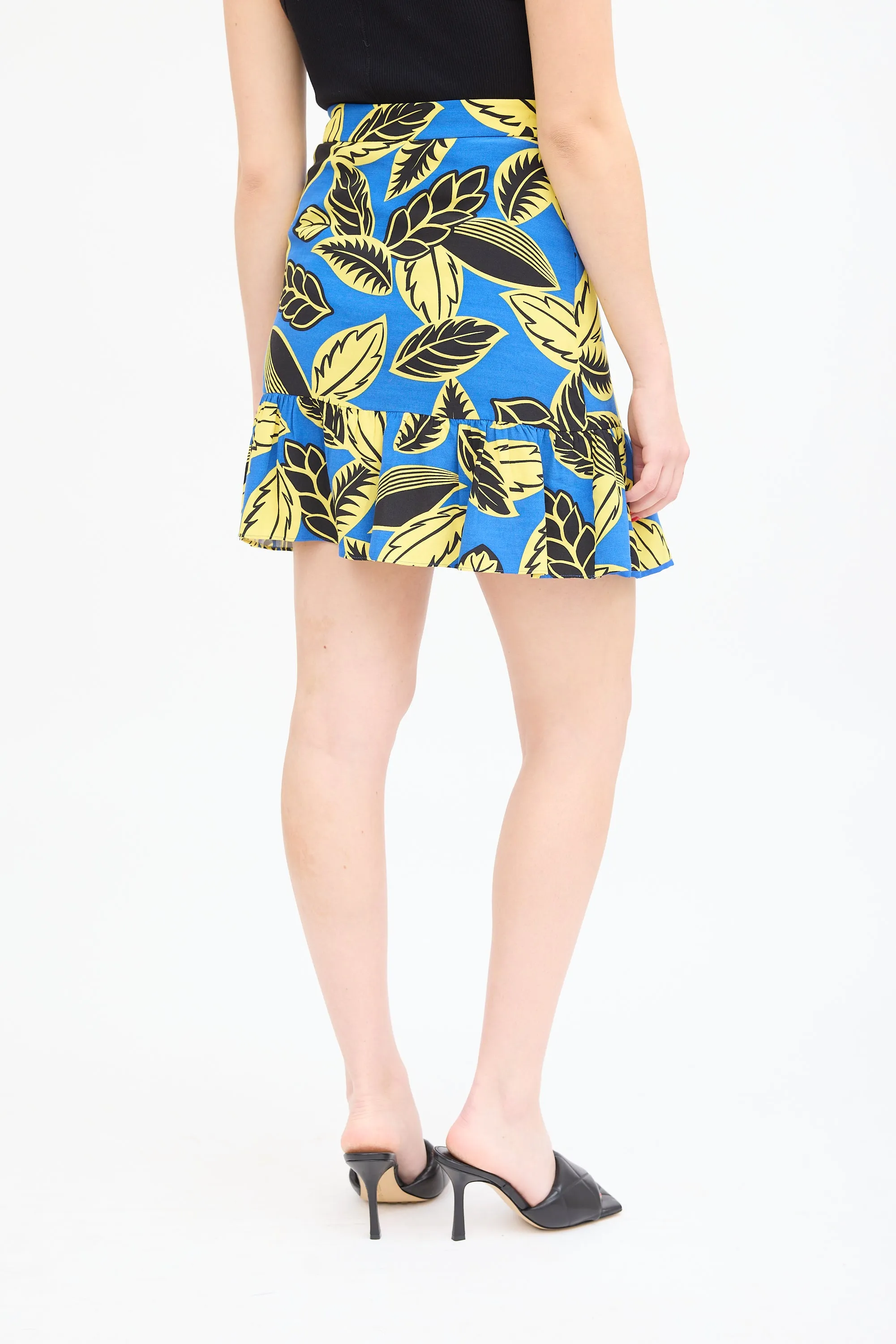 Boutique & Printed Wrap Skirt