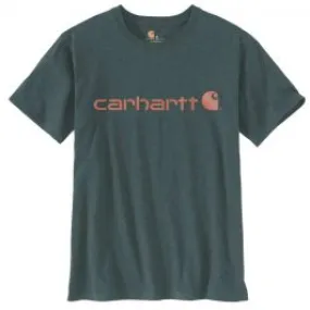 Carhartt&#x20;103592&#x20;Women&#x27;s&#x20;Logo&#x20;T-Shirt&#x20;s&#x2F;s&#x20;-&#x20;Fog&#x20;Green