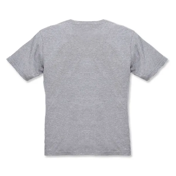 Carhartt&#x20;103592&#x20;Women&#x27;s&#x20;Logo&#x20;T-Shirt&#x20;s&#x2F;s&#x20;-&#x20;Heather&#x20;Grey