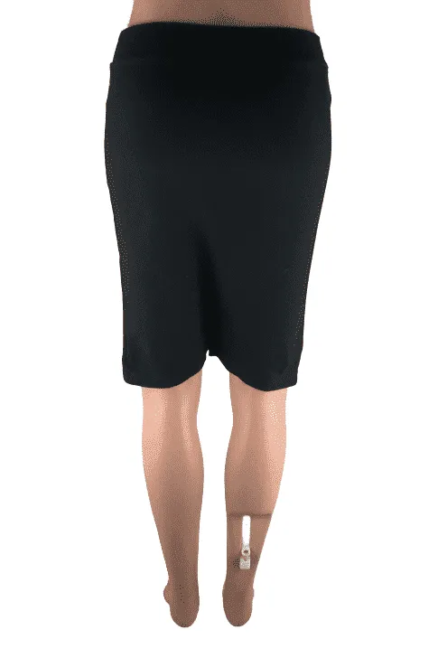 Charlotte Russe women's black fitted skirt size M