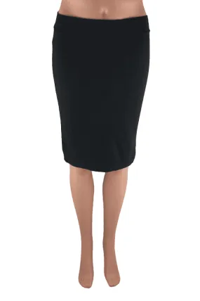 Charlotte Russe women's black fitted skirt size M