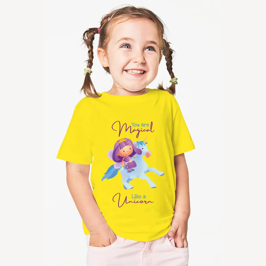 Colour Fairies Kids' T-Shirt - Magical Unicorn - For Infants, Toddlers, Girls