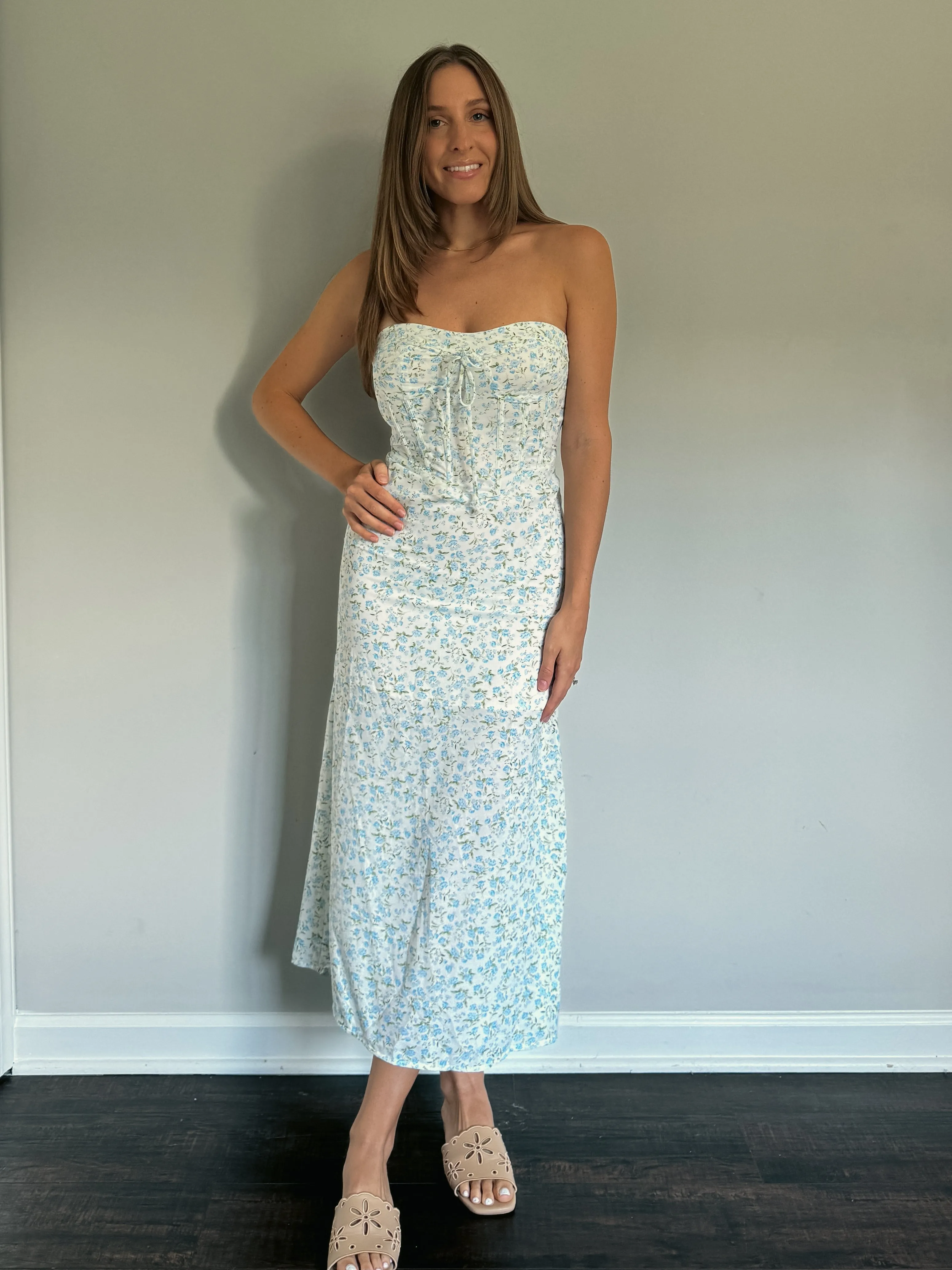 Corset Midi Dress