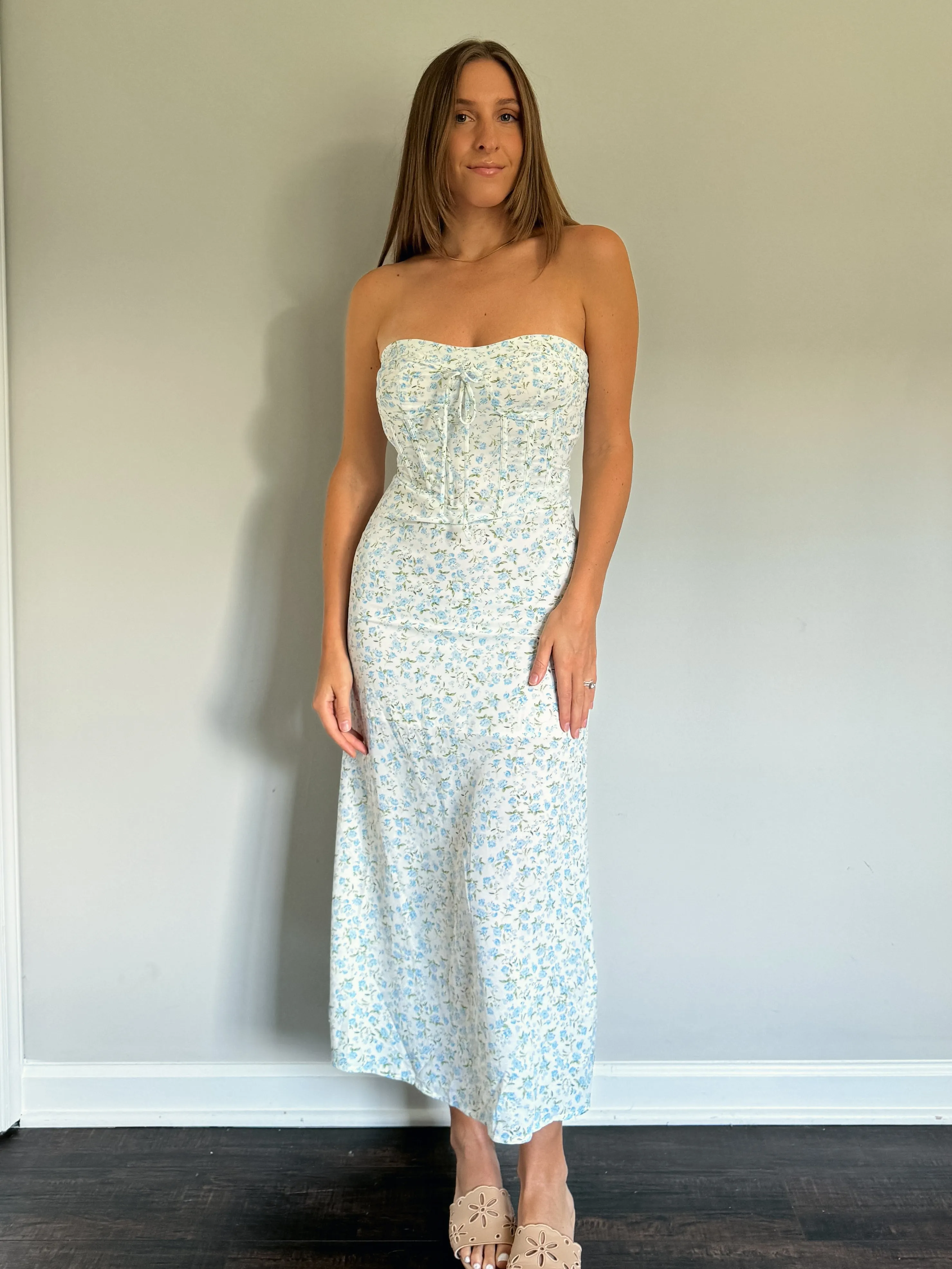 Corset Midi Dress