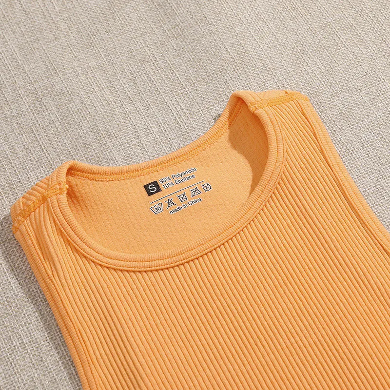 Crop Top Women Solid Basic T-shirts