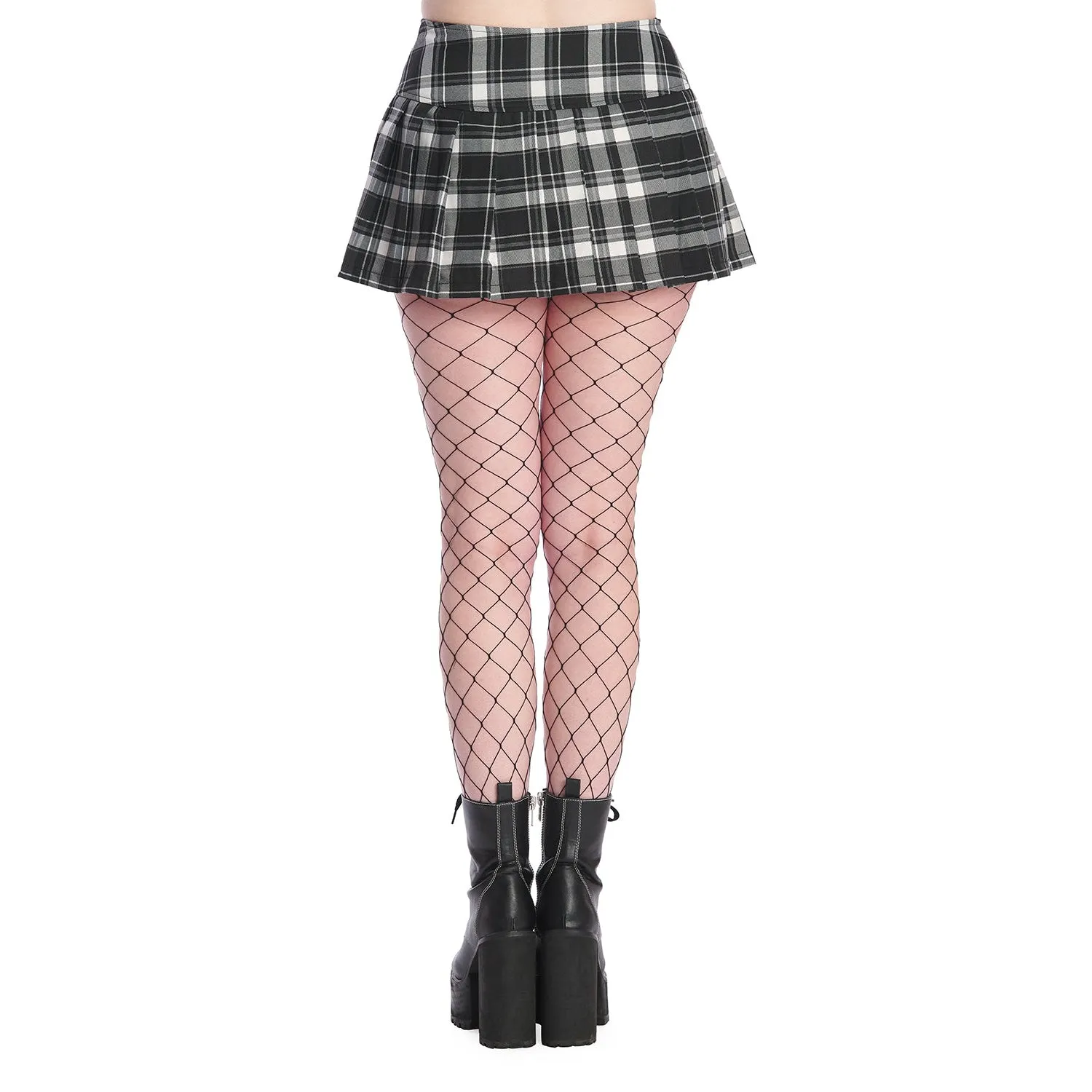 Darkdoll Black & White Mini Skirt