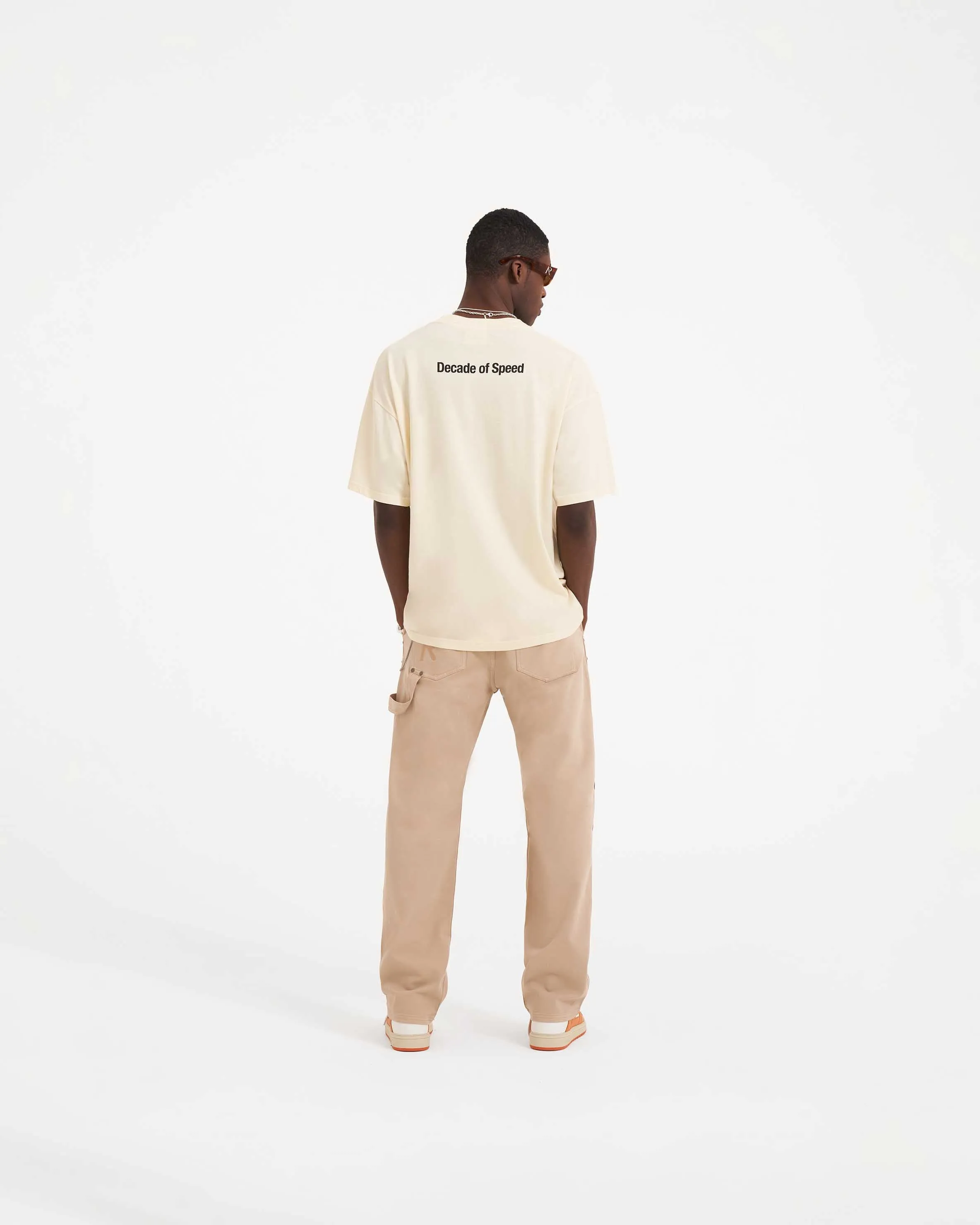 Decade Of Speed T-Shirt - Cream