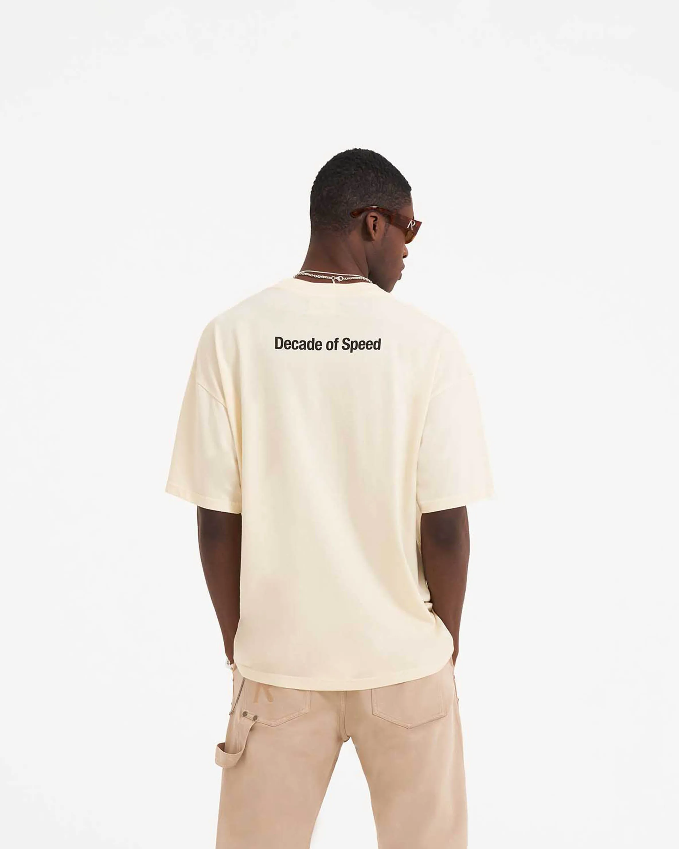 Decade Of Speed T-Shirt - Cream