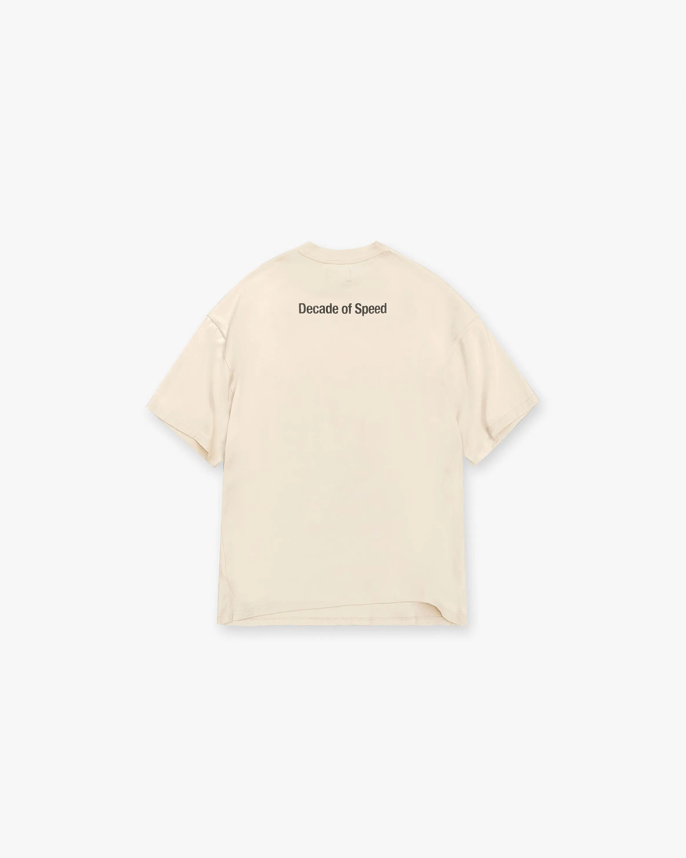 Decade Of Speed T-Shirt - Cream