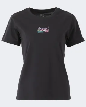 Erke Crew Neck Women Lifestyle T-Shirt Black 12222291486-004