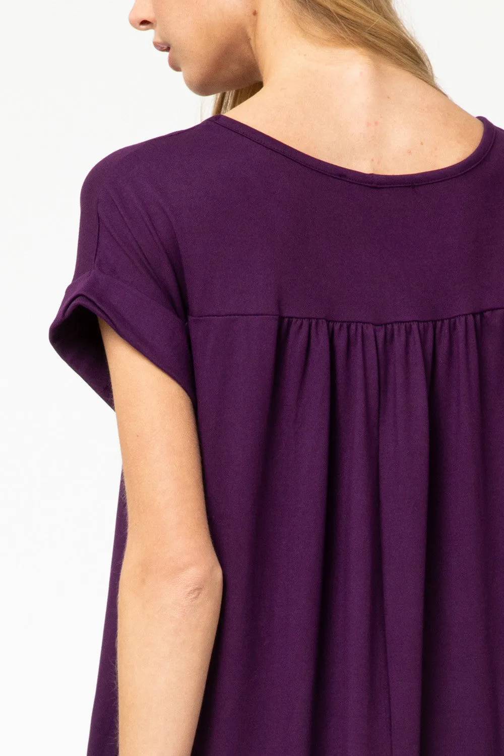 Everyday Pocket Maxi Dress,  Plum