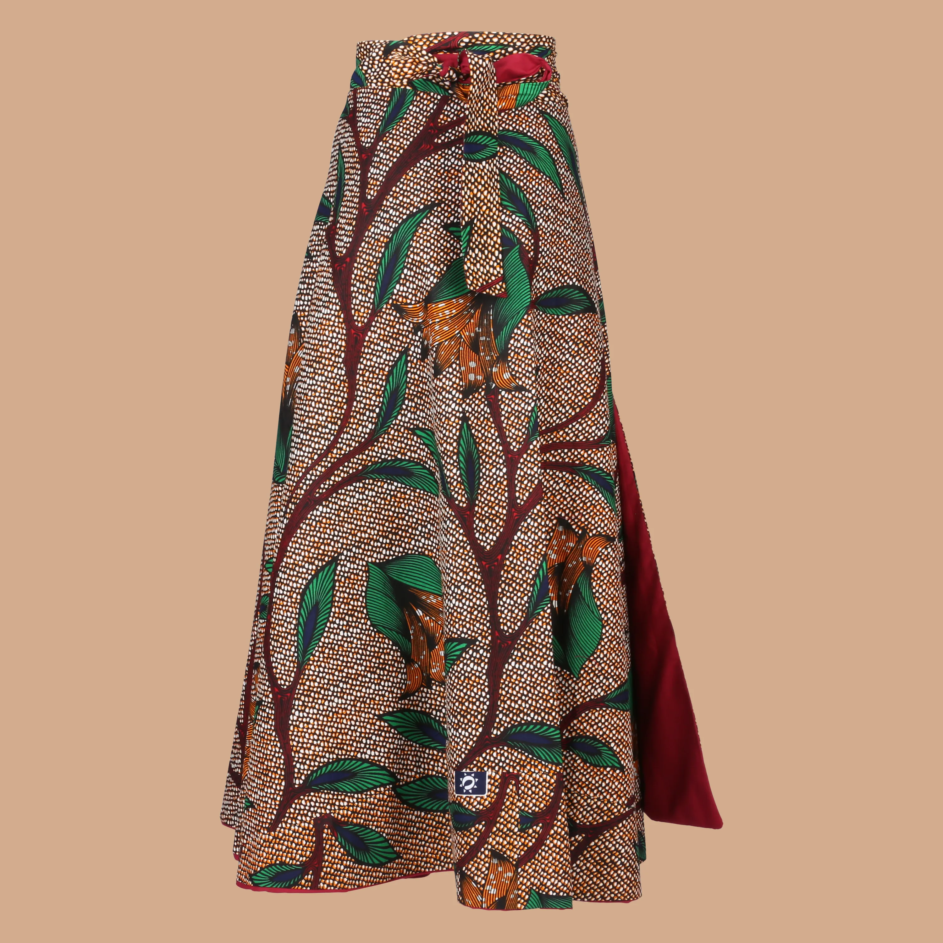 Flora Reversible Wrap Skirt