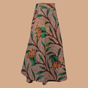 Flora Reversible Wrap Skirt