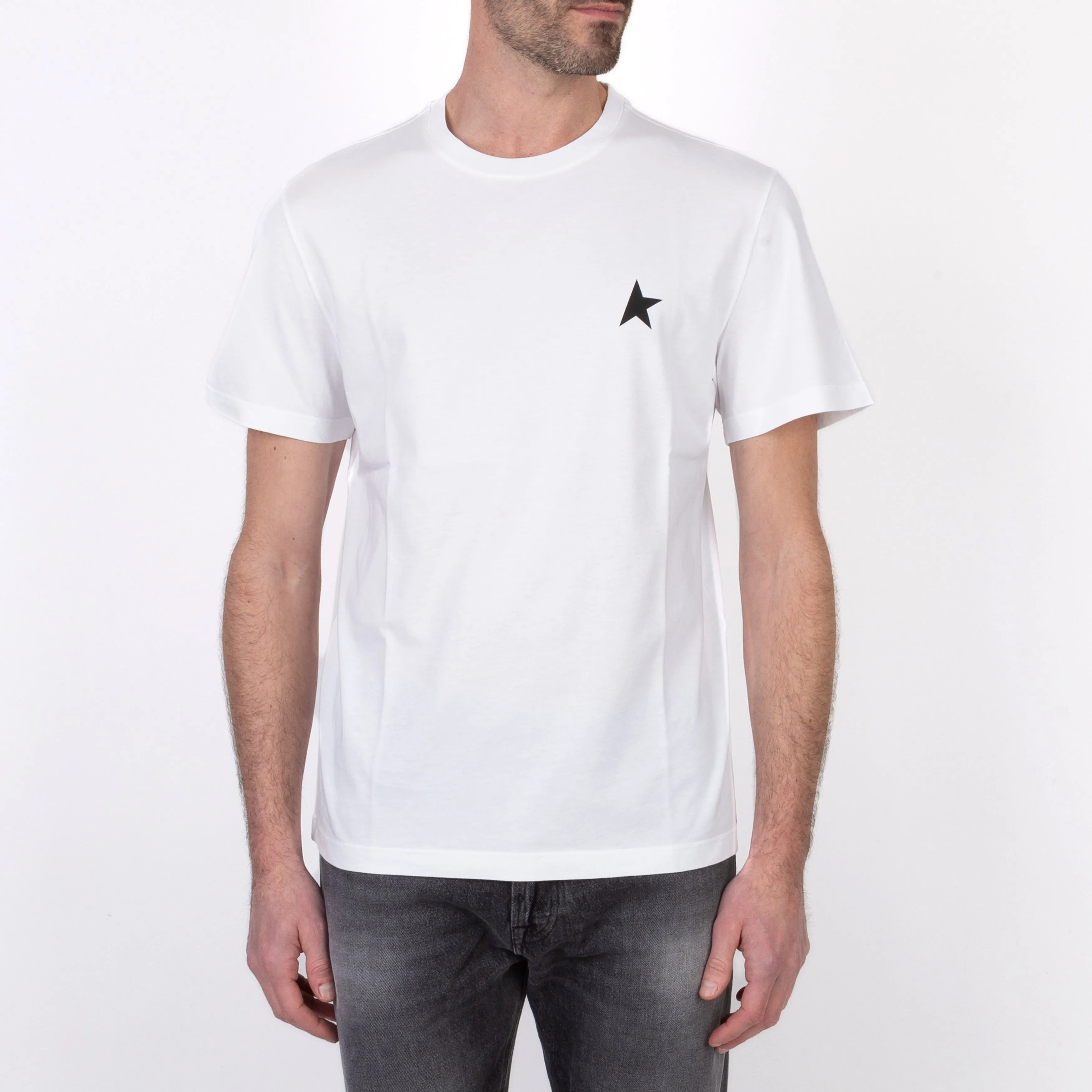 GOLDEN GOOSE T-SHIRT GMP01220.P000593 10364 WHITE