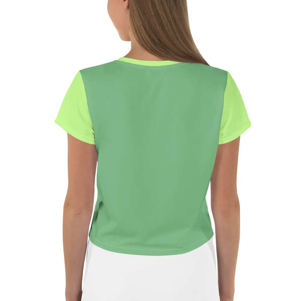 Green Crop Tee.