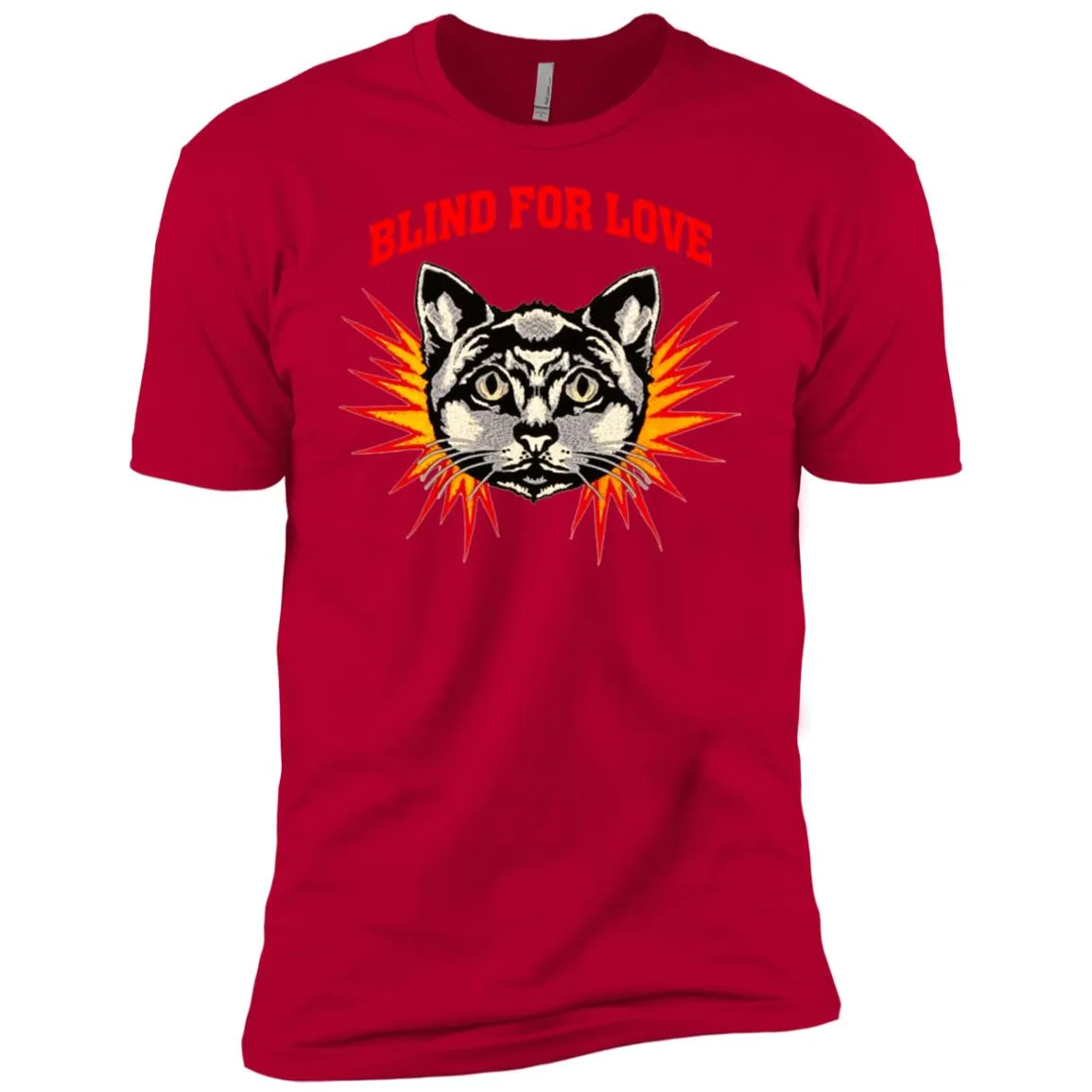 Gucci 2018 Cat Blind For You T-shirt Men Short Sleeve T-Shirt