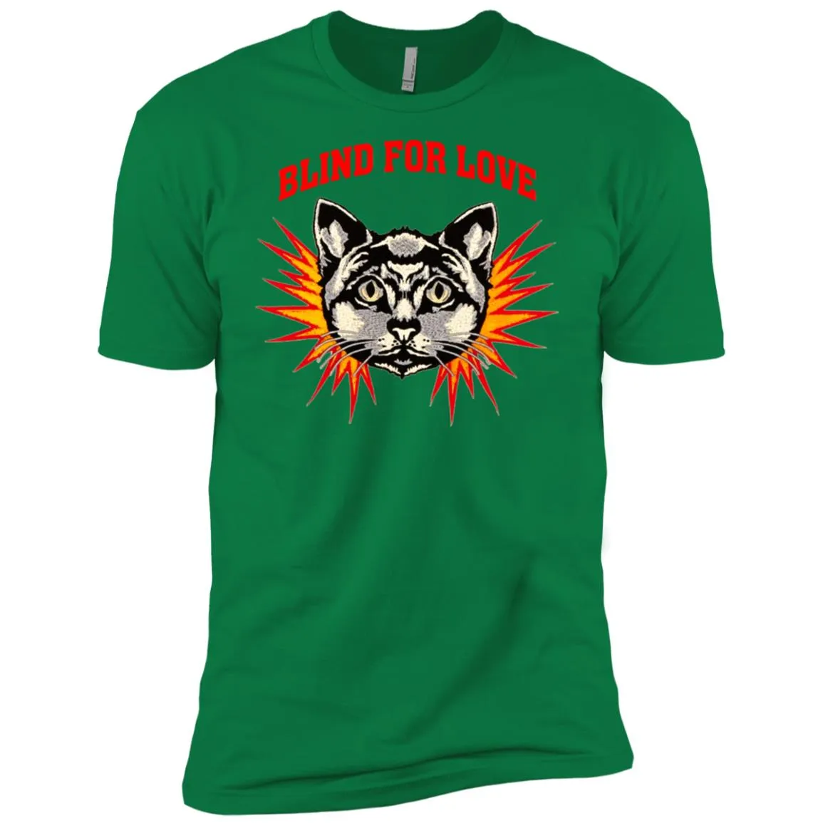 Gucci 2018 Cat Blind For You T-shirt Men Short Sleeve T-Shirt
