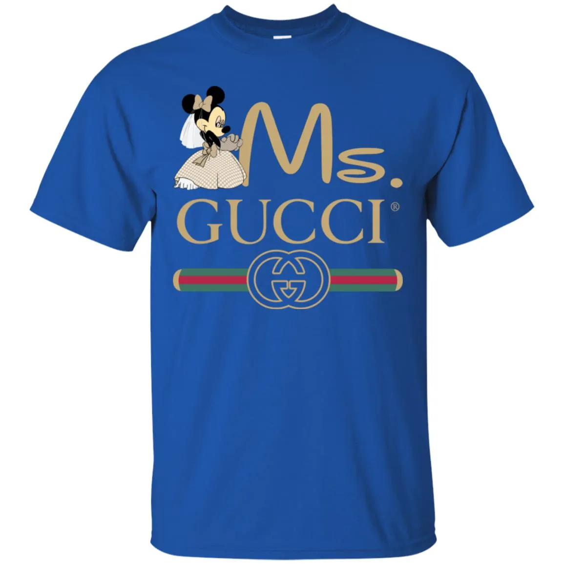 Gucci Couple Disney Ms Minnie Valentine's Day T-shirt Men Cotton T-Shirt