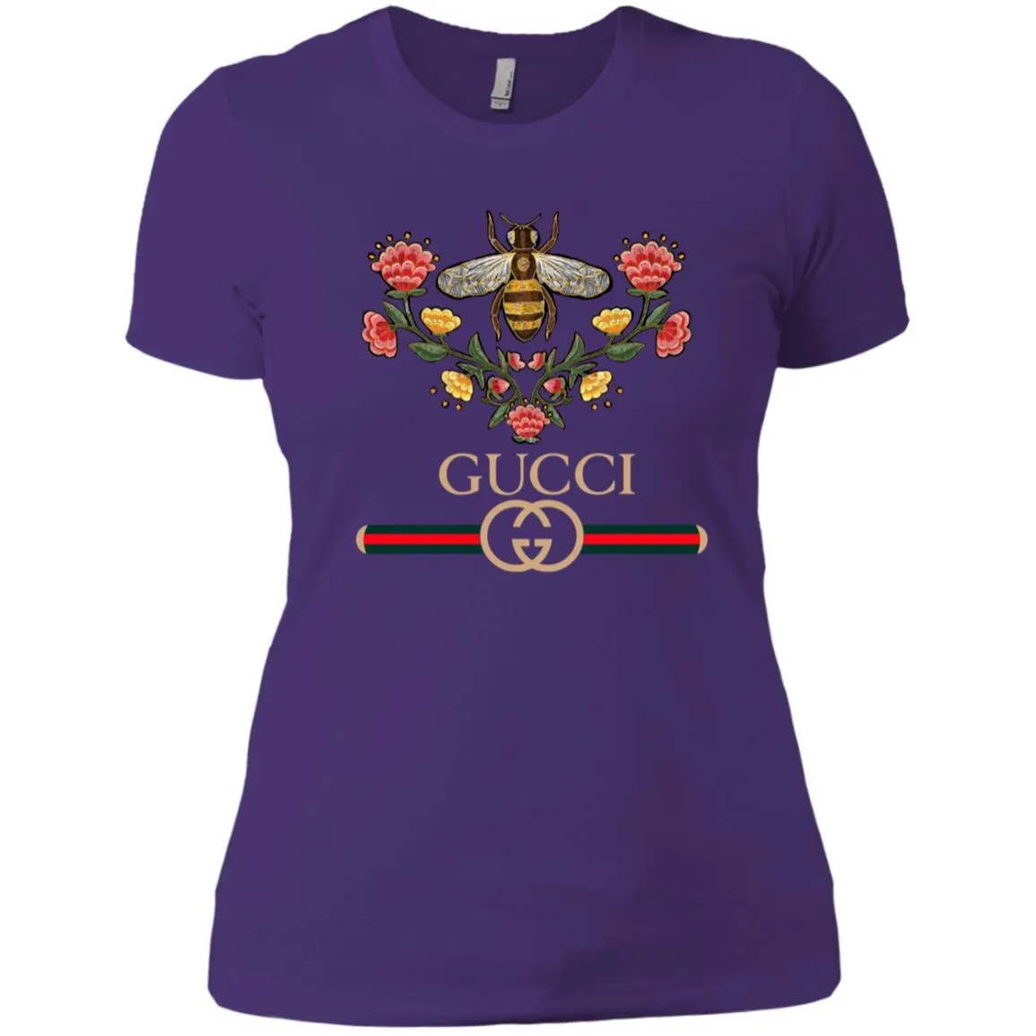 Gucci Logo T-shirt Women Cotton T-Shirt