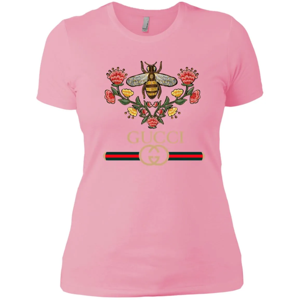 Gucci Logo T-shirt Women Cotton T-Shirt
