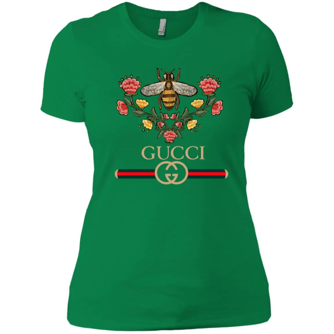 Gucci Logo T-shirt Women Cotton T-Shirt