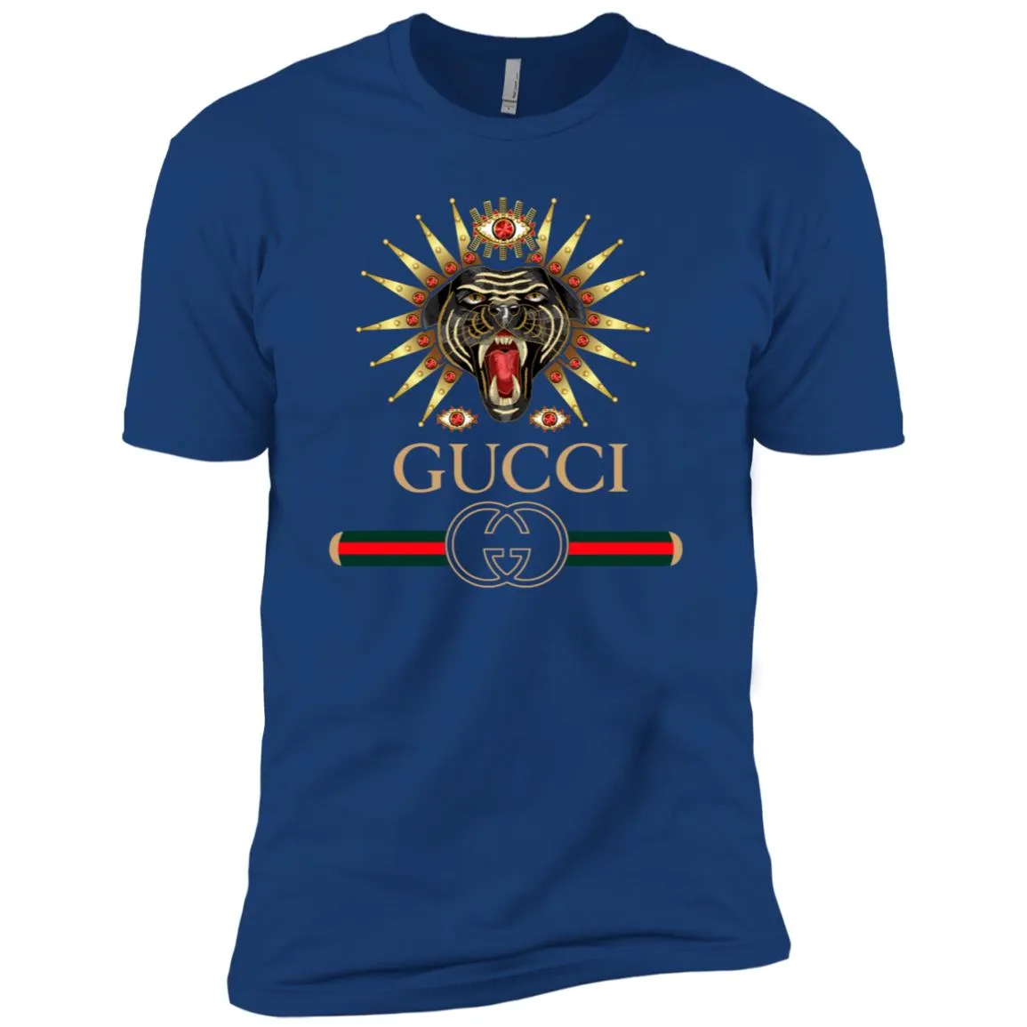 Gucci Tiger Best T-shirt Men Short Sleeve T-Shirt