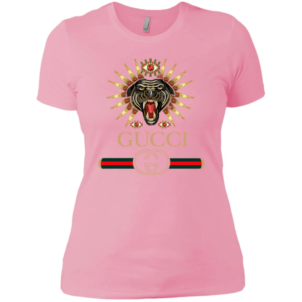 Gucci Tiger Best T-shirt Women Cotton T-Shirt