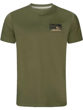 HARKILA Core Short Sleeve T-Shirt - Mens - Dark Olive