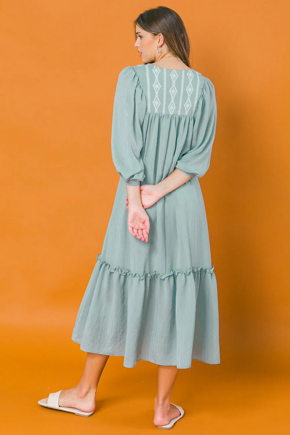 Kaftan Shift Dress