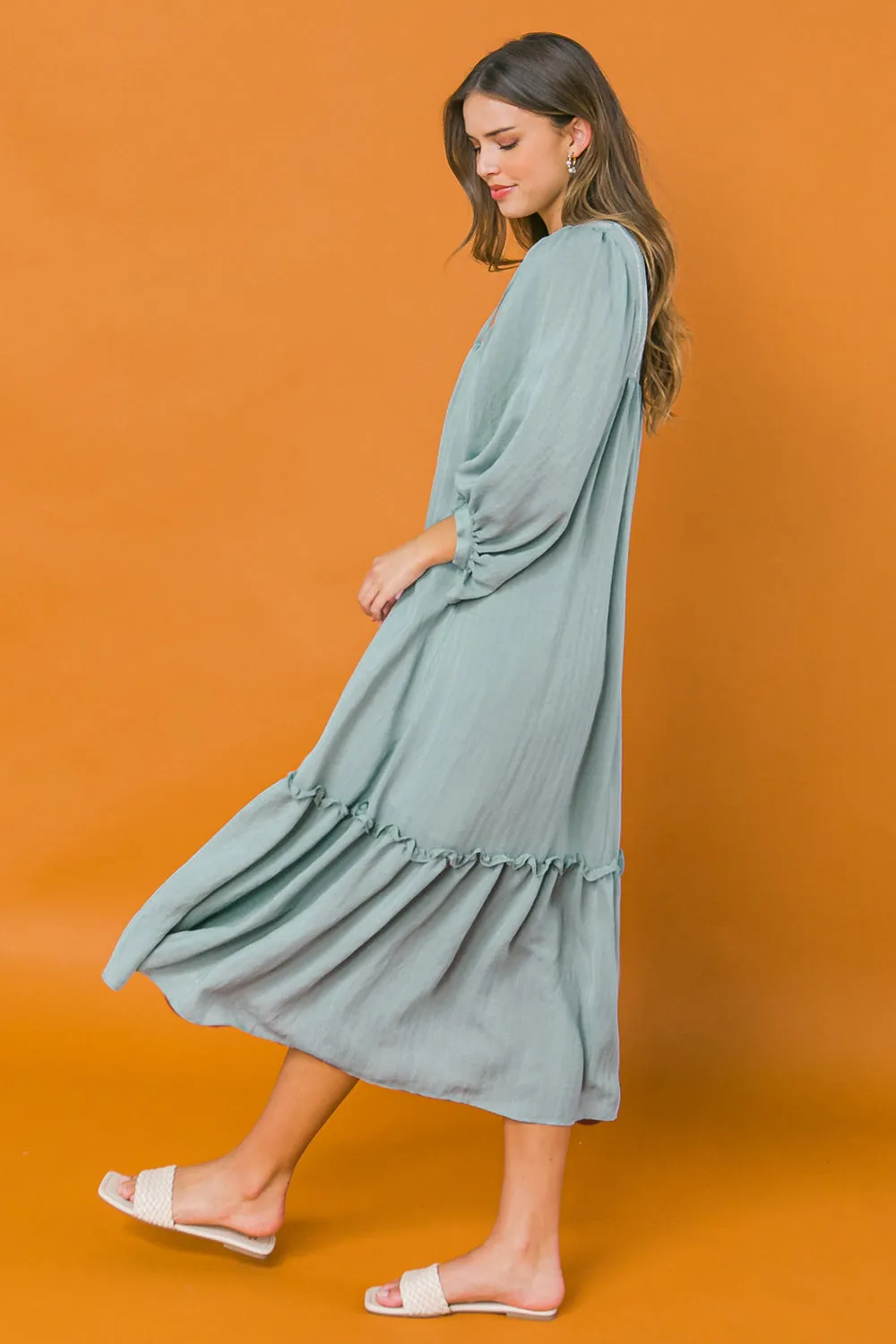 Kaftan Shift Dress