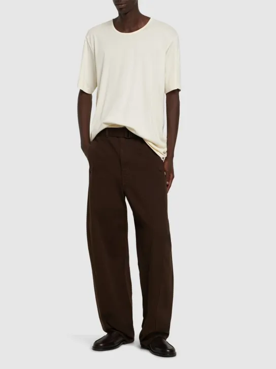 Lemaire   Rib U neck t-shirt 
