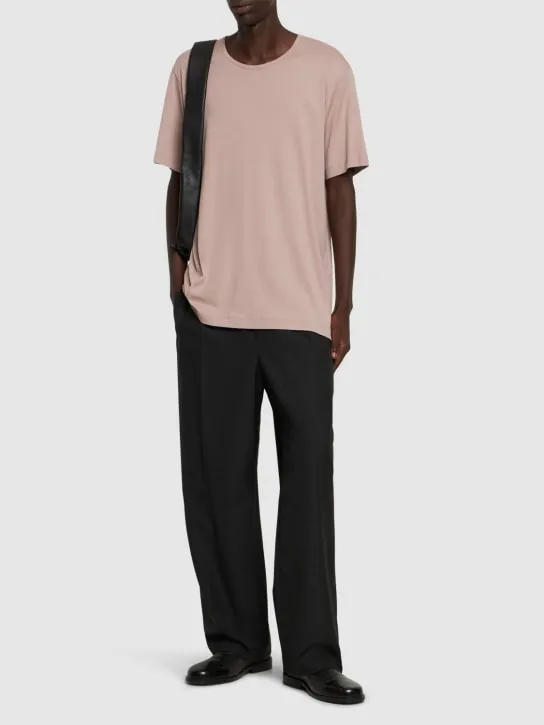 Lemaire   Rib U neck t-shirt 