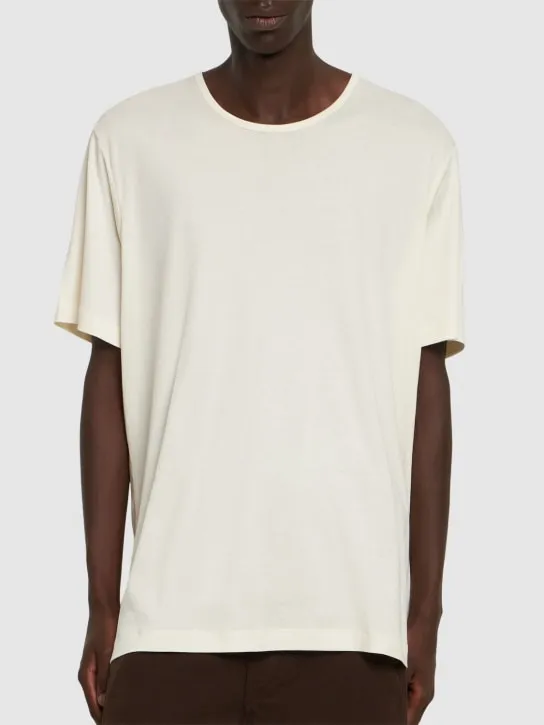 Lemaire   Rib U neck t-shirt 