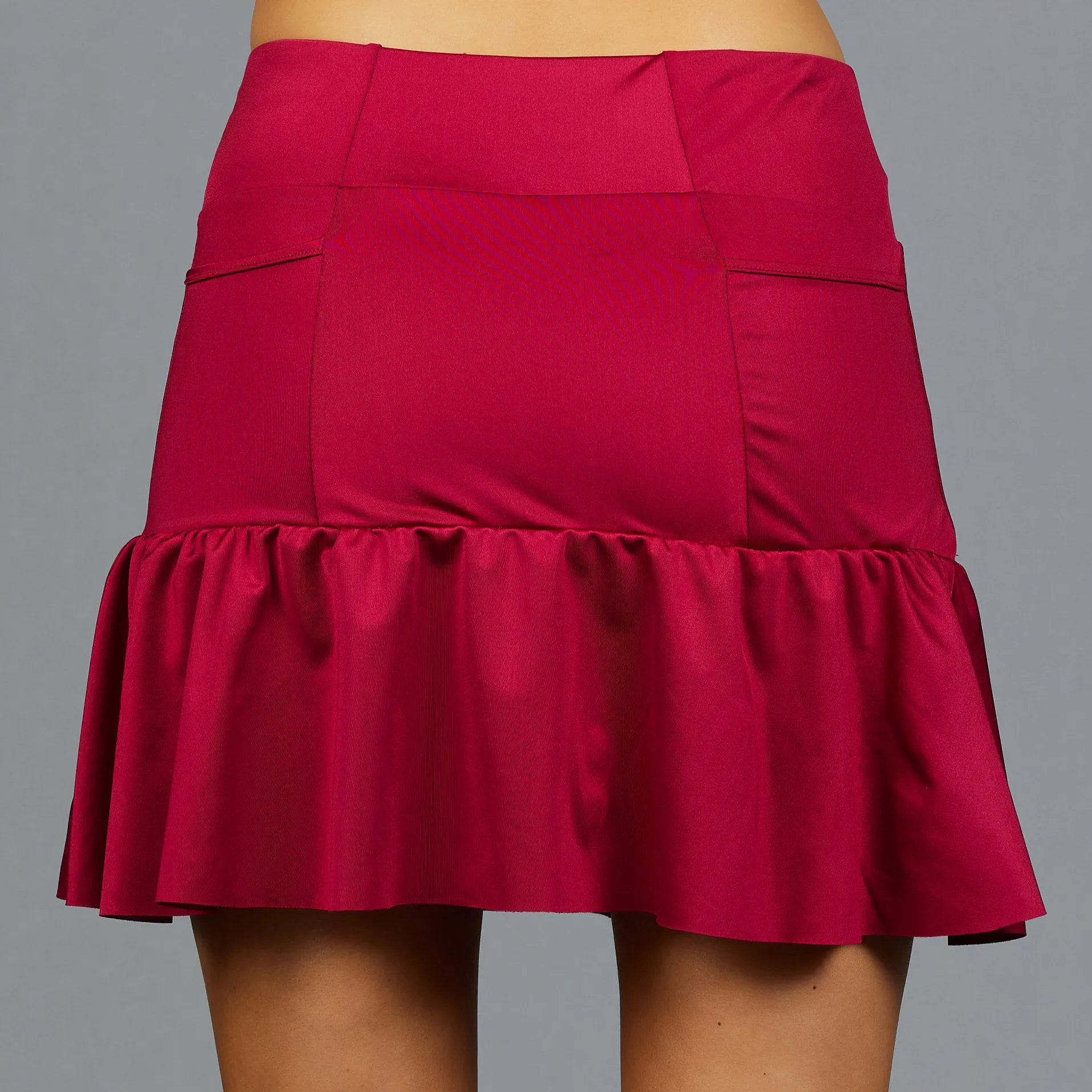 Meadow Long Gather Skort (scarlet)