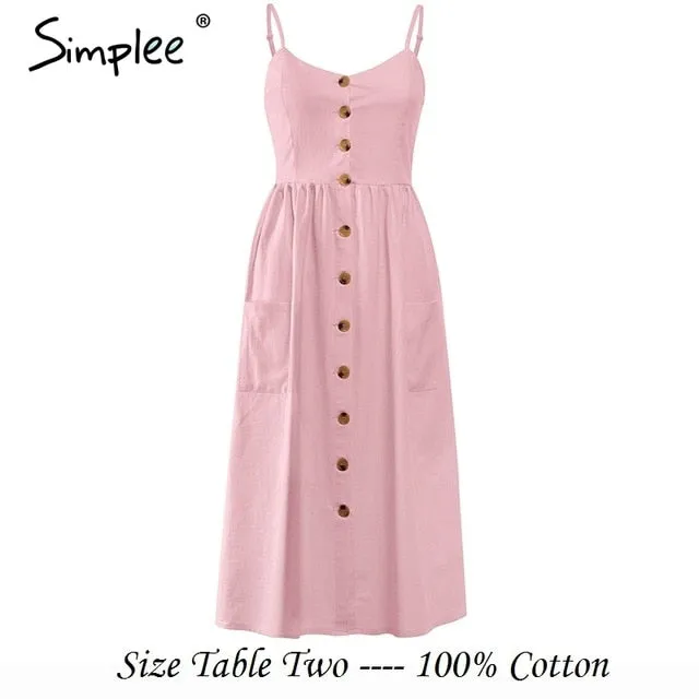 Mother and kids casual button dress Solid matching mom baby family clothes outfits beach dress Cute baby romper mom summer dress