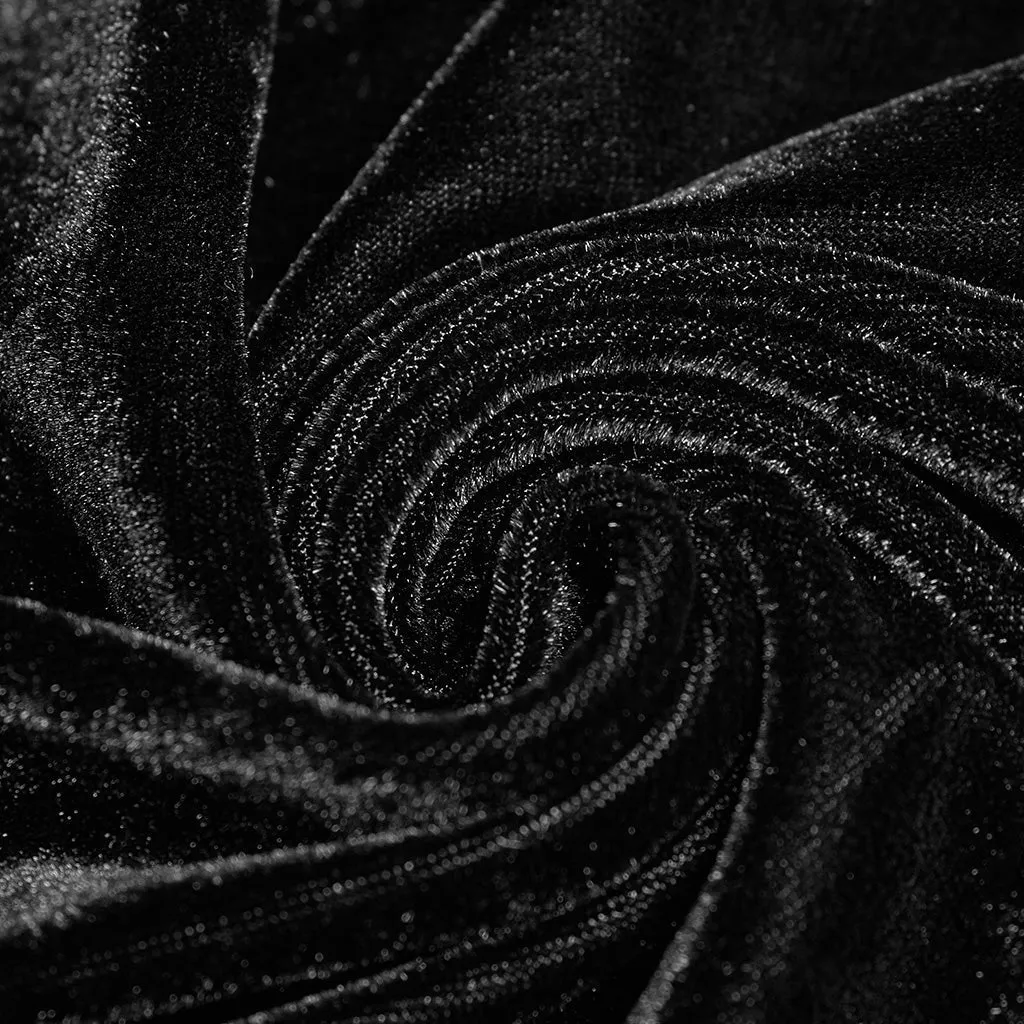 OPQ-427LQF Velvet Japanese Embroidery Dress