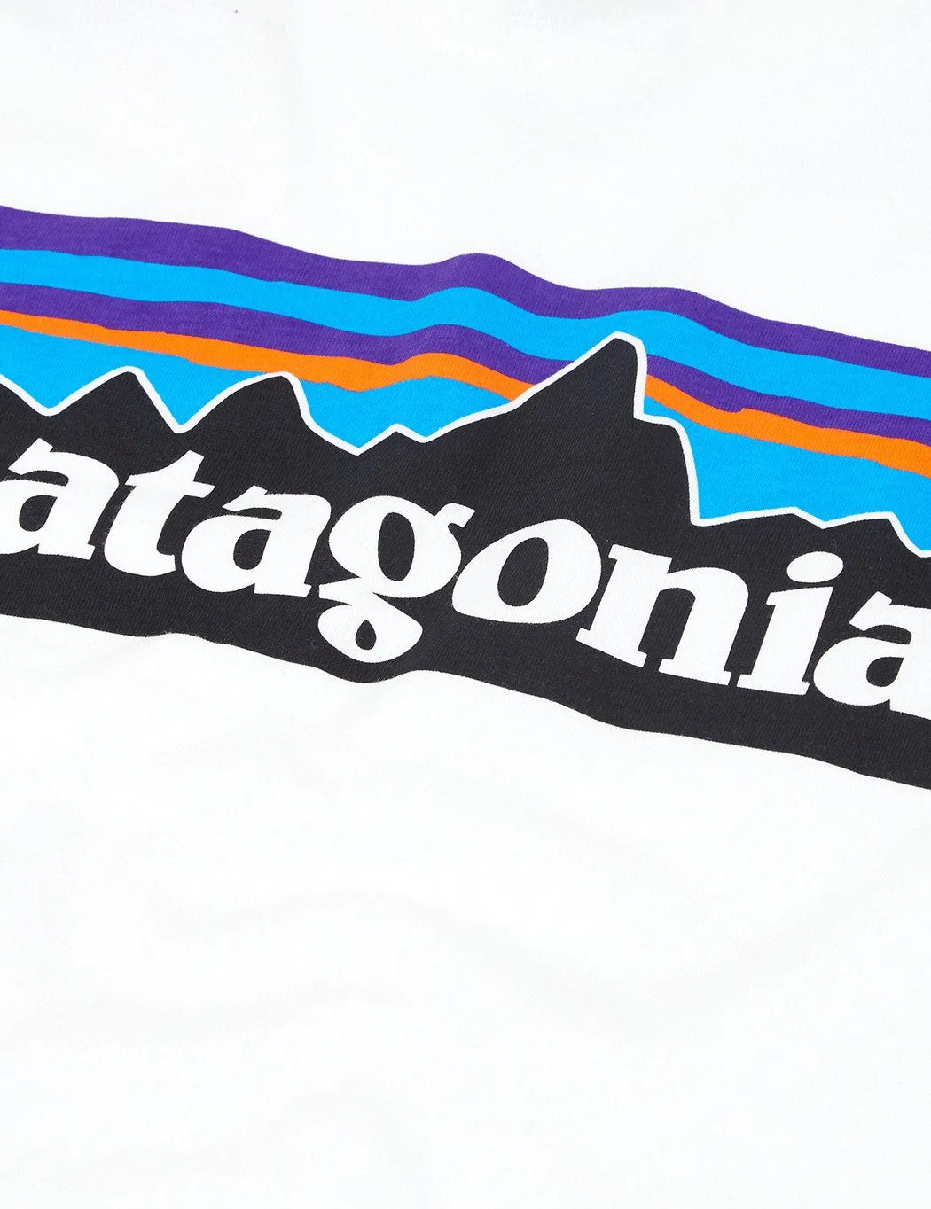 Patagonia P-6 Logo Pocket T-Shirt - White