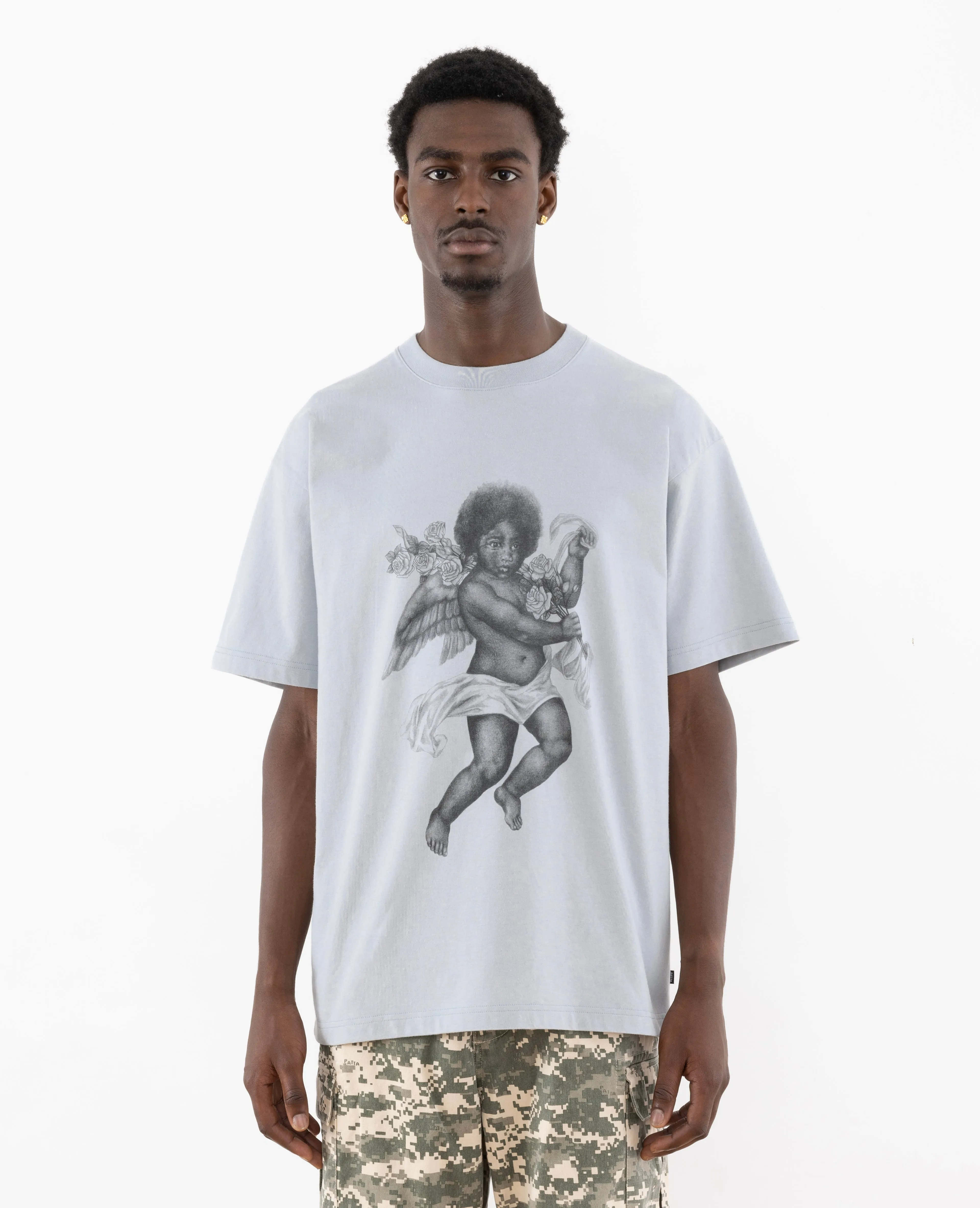 Patta Cherub T-Shirt (Pearl Blue)