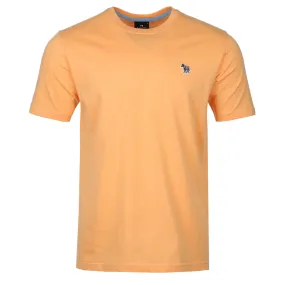 Paul Smith Zebra Badge T Shirt in Tangerine