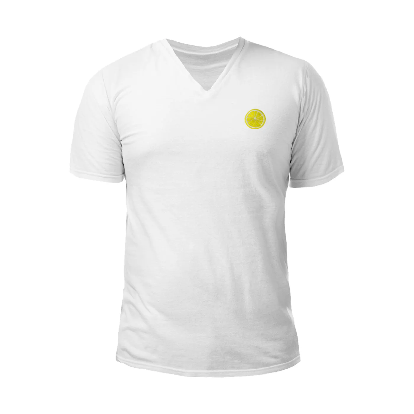 Pologize™ Citron Embroidered V-Neck T-Shirt