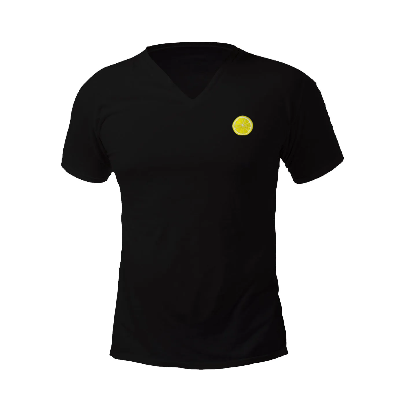Pologize™ Citron Embroidered V-Neck T-Shirt