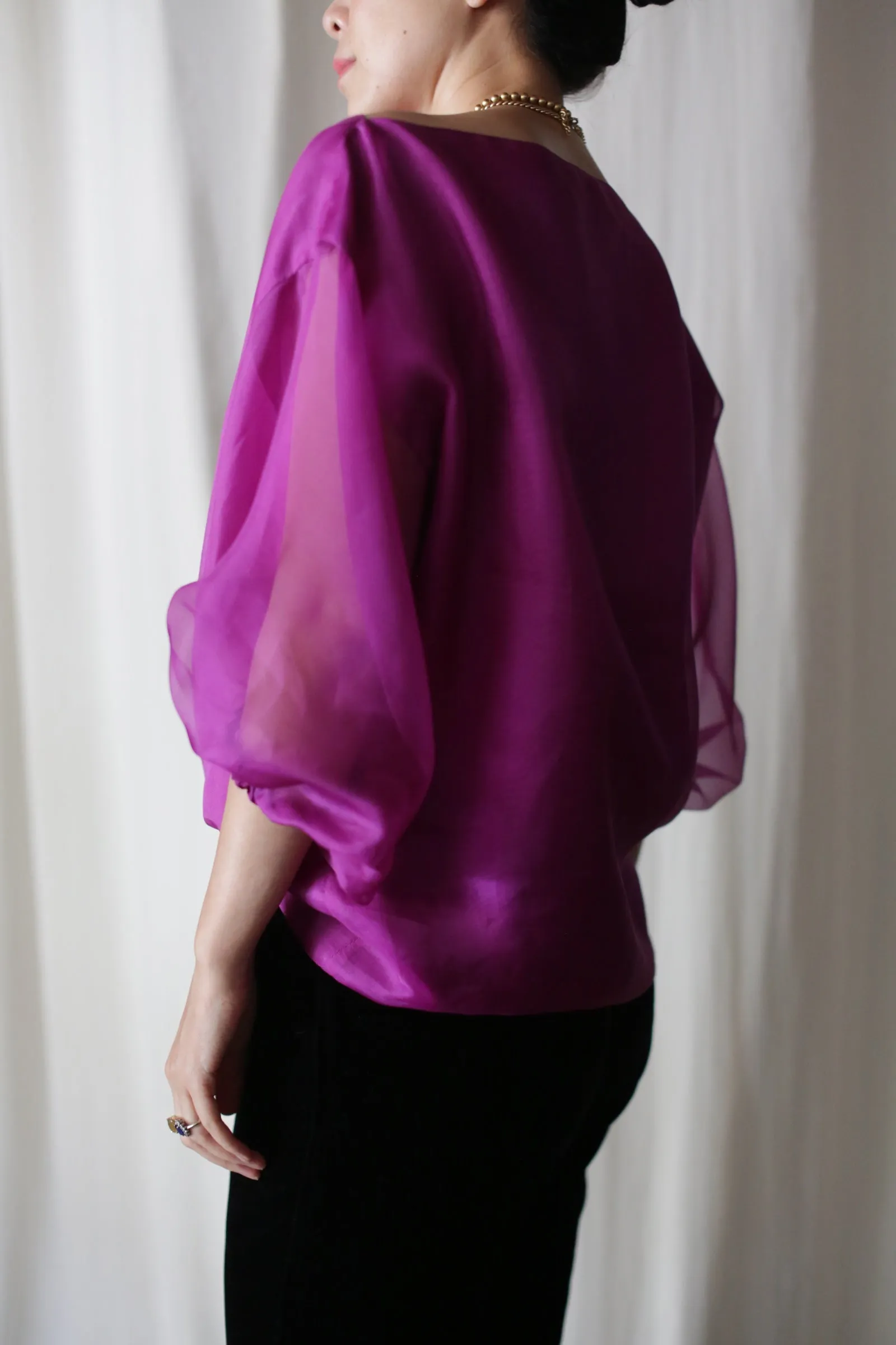Poppy Top | Fuchsia