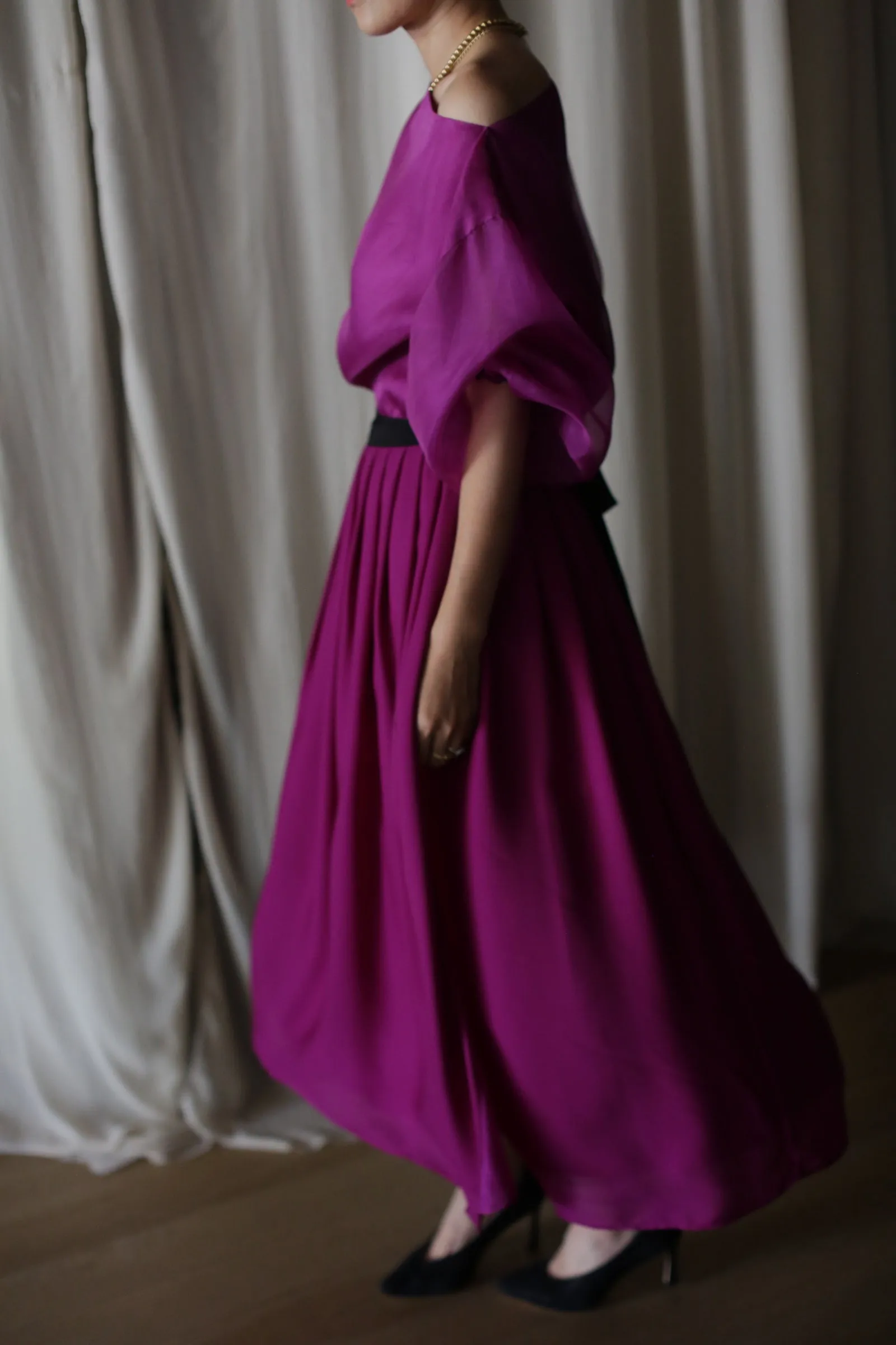 Poppy Top | Fuchsia